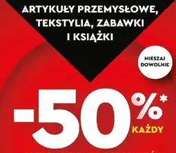 Biedronka Artykuły przemysłowe, tekstylia, zabawki i książki oferta