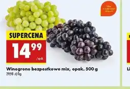 Biedronka Winogrono bezpestkowe mix oferta