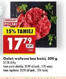 Biedronka Golonka wołowa bez kości oferta