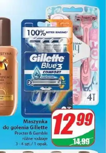 Dino Maszynka do golenia Gillette 3-4szt./1opak. oferta