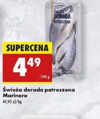 Biedronka Swieża dorada patroszona Marinero oferta