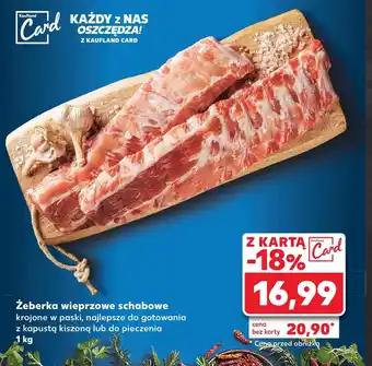 Kaufland Żeberka wieprzowe Kaufland oferta