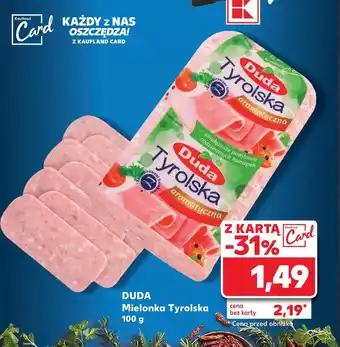 Kaufland Mielonka Duda oferta