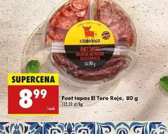 Biedronka Fuet tapas El Toro Rojo oferta