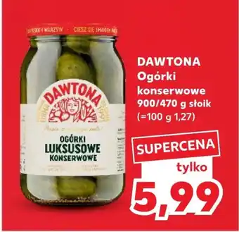 Kaufland Ogórki konserwowe Dawtona oferta