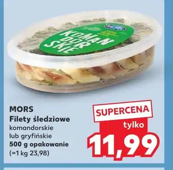 Kaufland Filety śledziowe Mors oferta