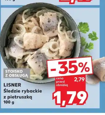 Kaufland Śledzie Lisner oferta