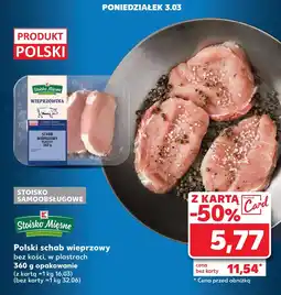 Kaufland Schab bez kości K-Stoisko Mięsne oferta