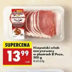 Biedronka Hiszpański schabowy marynowany El Pozo oferta