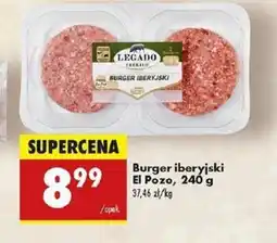 Biedronka Burger iberyjski El Pozo oferta