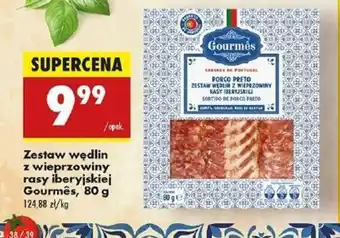 Biedronka Zestaw wędlin z wieprzowiny rasy iberyjskiej Gourinos oferta