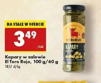 Biedronka Kapary w zalewie El Toro Rojo oferta