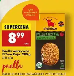 Biedronka Paella warzywna El Toro Rojo oferta