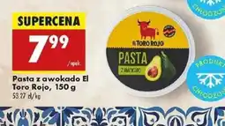 Biedronka Pasta z awokado El Toro Rojo oferta