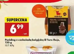 Biedronka Pudding z czekoladą belgijską El Toro Rojo oferta