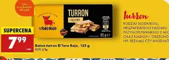 Biedronka Baton turron El Toro Rojo oferta