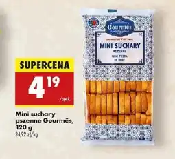 Biedronka Mini suchary pszenne Gourmês oferta