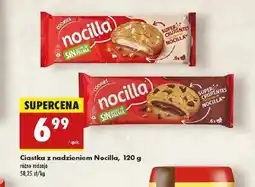 Biedronka Ciasteczka z nadzieniem Nocilla oferta