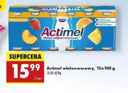 Biedronka Actimel wielowocowy oferta