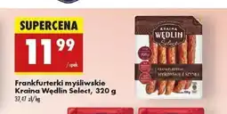 Biedronka Frankfurterki myśliwskie Kraina Wędlin Select oferta