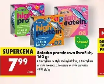 Biedronka Sałatka proteinowa EvraFish oferta