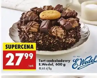 Biedronka Tort czekoladowy E.Wedel oferta