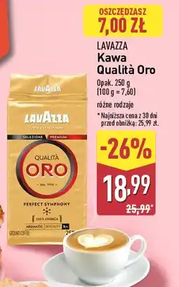 ALDI Kawa Lavazza Qualita Oro oferta