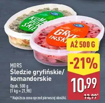 ALDI Filety śledziowe kołobrzeskie Mors Ryby oferta