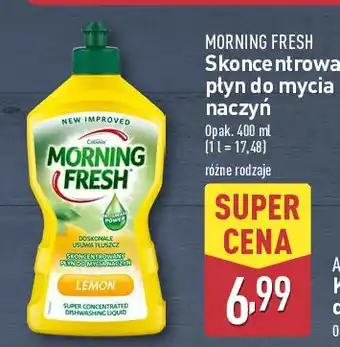 ALDI Płyn do mycia naczyń lemon Morning Fresh oferta