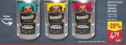 ALDI Karma dla psa bogata w podroby Romeo (Karma) oferta