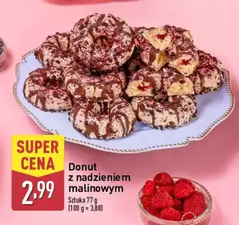 ALDI Donut z nadzieniem malinowym oferta