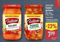 ALDI Fasolka po bretońsku z kiełbasą i boczkiem Pudliszki oferta