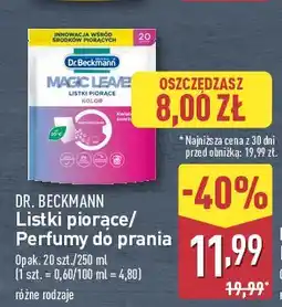 ALDI Perfumy do prania poranna świeżość Dr. Beckmann oferta