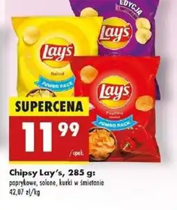 Biedronka Chipsy Lay's oferta