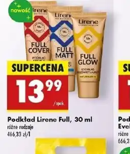 Biedronka Podkład Lirene Full oferta