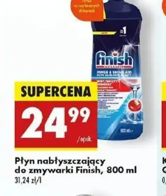 Biedronka Płyn nabłyszczający do zmywarki Finish oferta