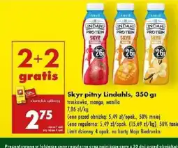 Biedronka Skyr pitny Lindahls oferta