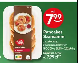 Żabka Pancakes z sosem malinowym Szamamm oferta