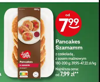 Żabka Pancakes z sosem malinowym Szamamm oferta