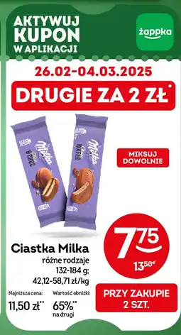 Żabka Wafelki w czekoladzie Milka chocowafer oferta