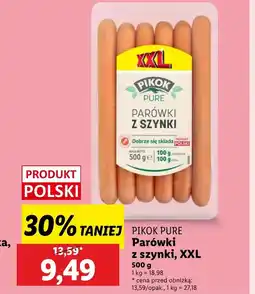 Lidl Parówki Pikok oferta