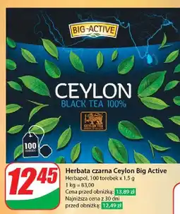 Dino Herbata Big-Active Black Tea 100% oferta