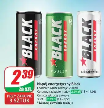 Dino Napój energetyczny zero sugar Black Energy oferta