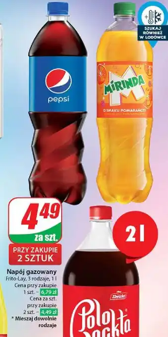 Dino Napój orange Mirinda oferta