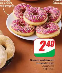 Dino Donut z nadzieniem truskawkowym Stokson oferta