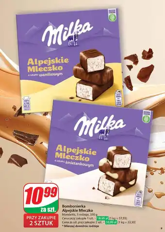 Dino Czekoladki Milka Alpejskie Mleczko oferta