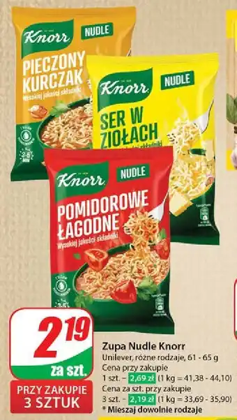 Dino Pieczony kurczak Knorr Nudle oferta