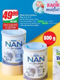 Dino Mleko Nestle Nan Optipro Plus oferta