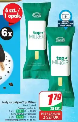 Dino Lody śmietankowo-waniliowe Koral Top Milker oferta