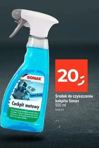 Dealz Preparat do kokpitu matowy Sonax oferta